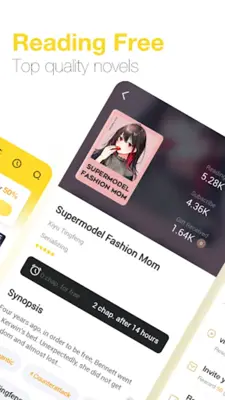 ReadMe - Novels & Stories android App screenshot 1